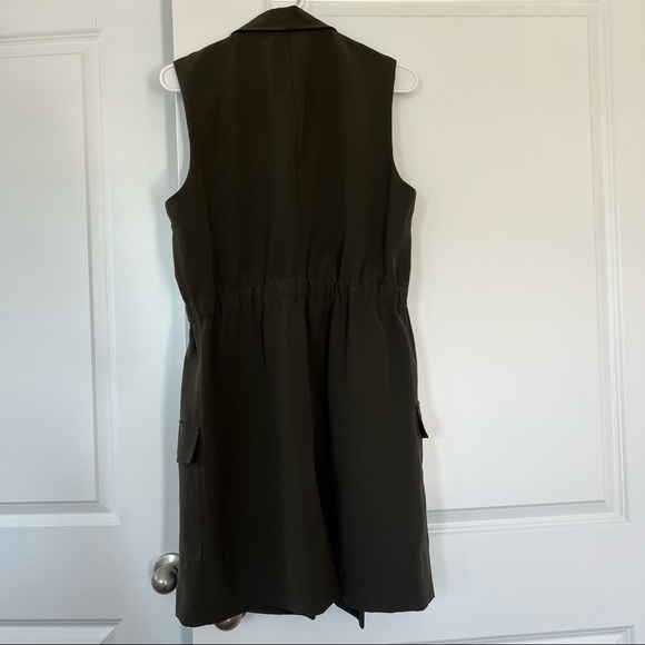 COPY - MOVING SALE! Dynamite vest duster army green - Picture 2 of 7